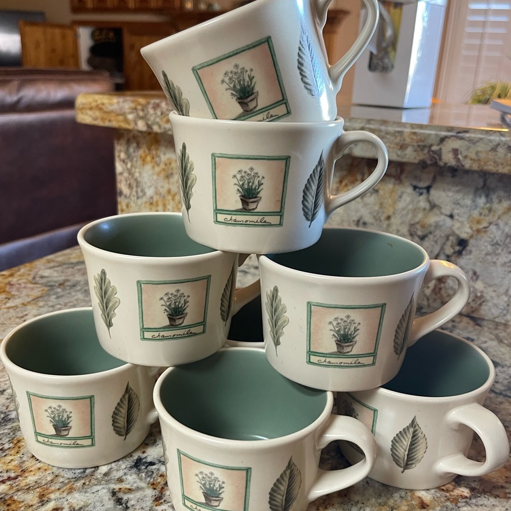 Pfaltzgraff Naturewood mugs - Picture 1 of 8